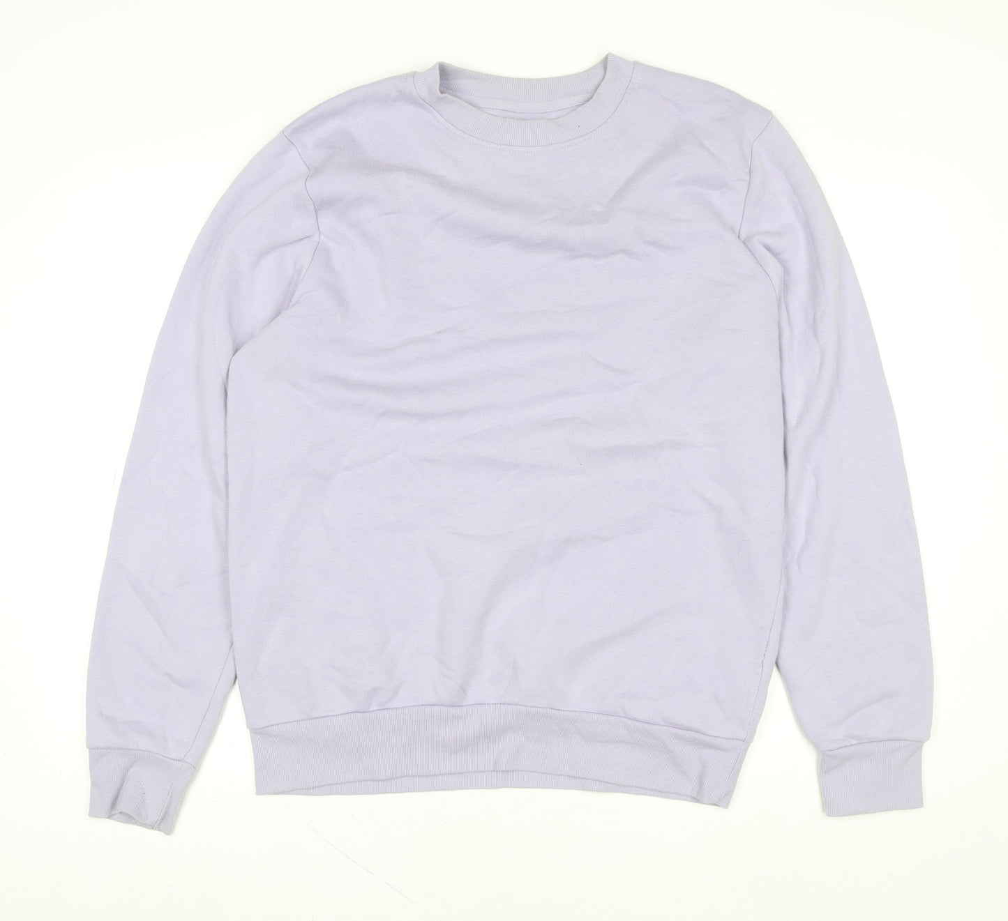 Primark Womens Lilac Crew Neck Pullover Sweatshirt Size L