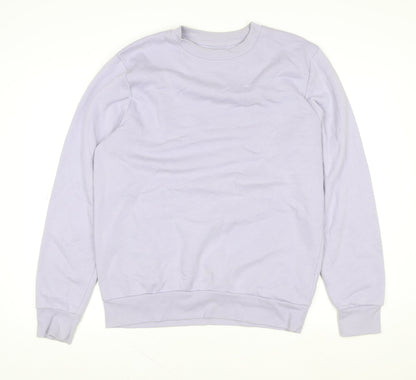 Primark Womens Lilac Crew Neck Pullover Sweatshirt Size L