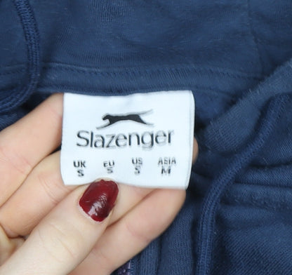 Mens UK Size S Slazenger Blue Gym & Training Running & Jogging Jacket