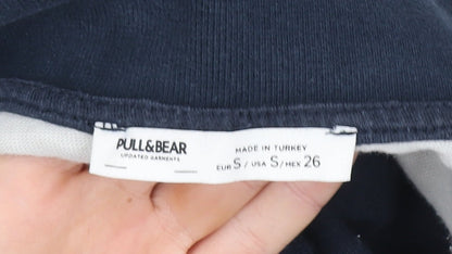 Womens UK Size S Pull&Bear Multicoloured Pullover Sweatshirt