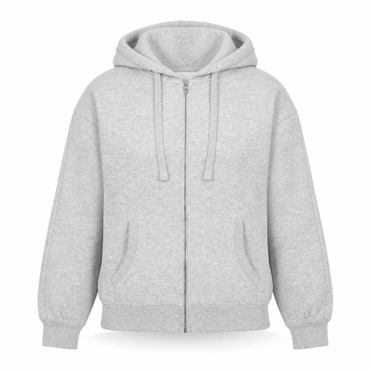 Next Womens Grey Full Zip Hooded Basic Jacket Size Small