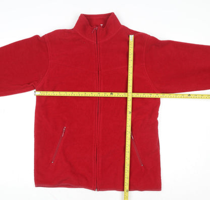 Womens UK Size S EWM Red Basic Jacket