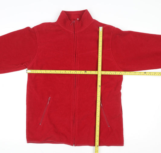 Womens UK Size S EWM Red Basic Jacket