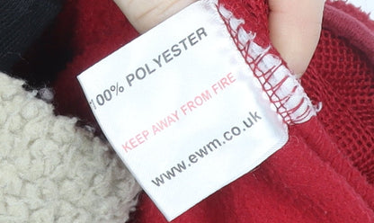 Womens UK Size S EWM Red Basic Jacket
