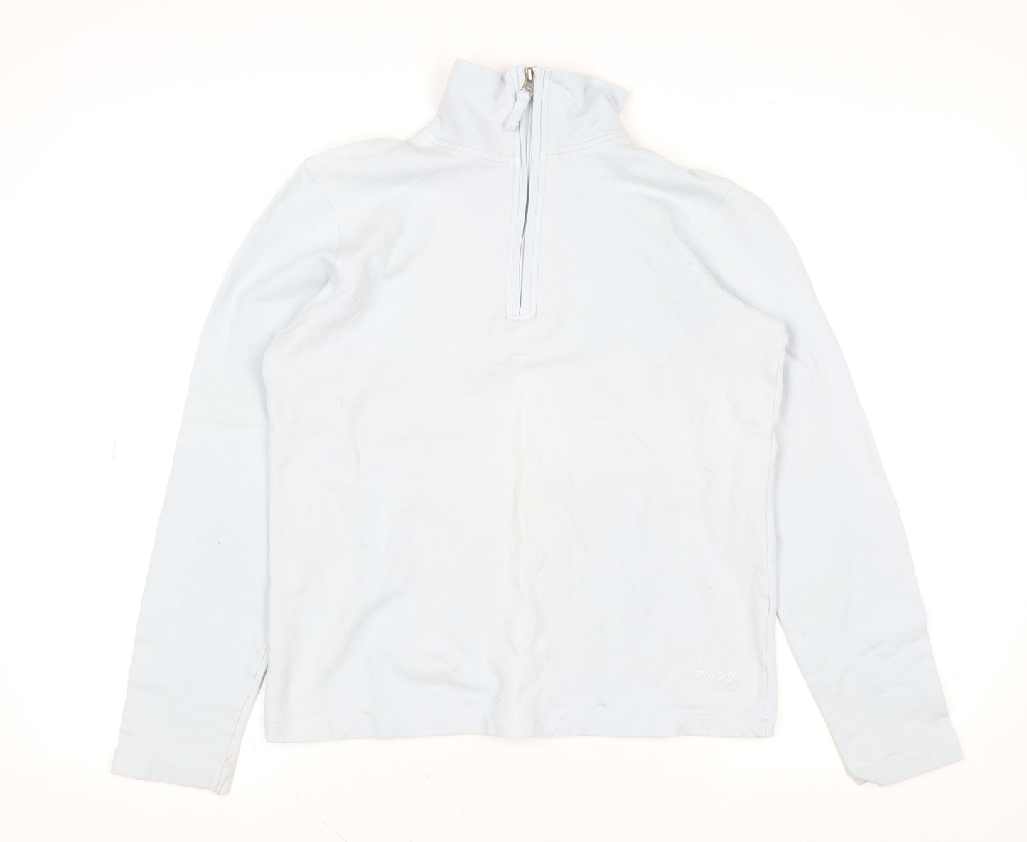 Womens UK Size S TAGG Blue Gym & Training Running & Jogging Yoga Jacket