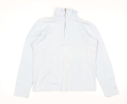 Womens UK Size S TAGG Blue Gym & Training Running & Jogging Yoga Jacket