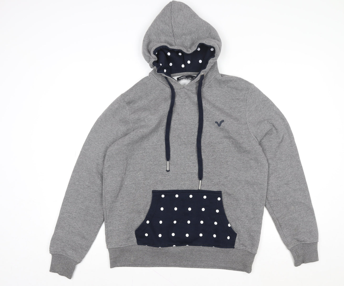 Womens UK Size 14 Voi Jeans Grey Pullover Hoodie