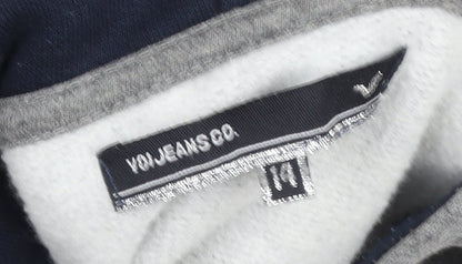 Womens UK Size 14 Voi Jeans Grey Pullover Hoodie