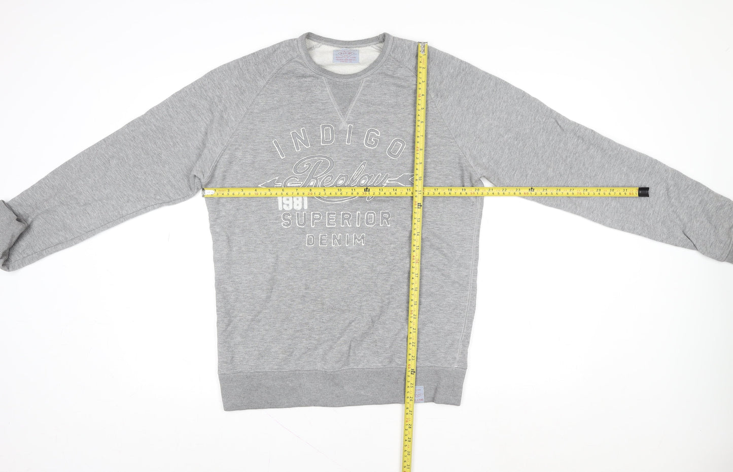 Womens UK Size L Replay Grey Pullover Sweatshirt
