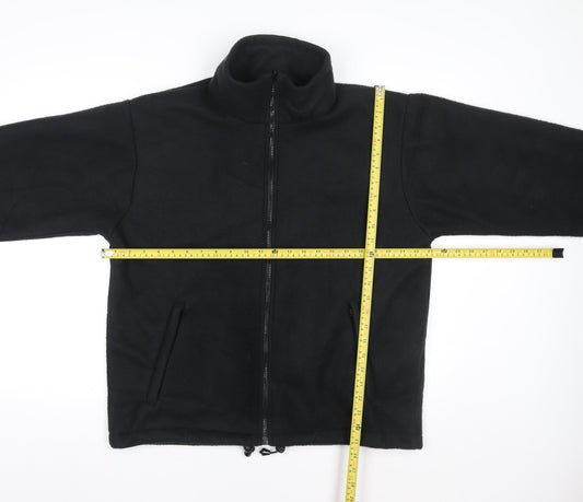 Regatta Women Black Full Zip Fleece Jacket M 40in Polyester