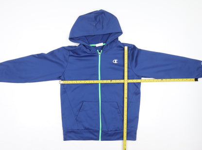 Teens UK Size 12 Champion Blue Gym & Training Running & Jogging Walking Jacket