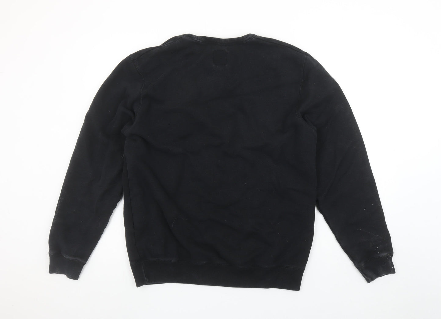 Mens UK Size XL Jack Wills Black Pullover Sweatshirt