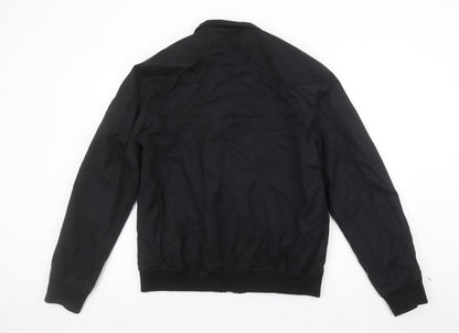 Mens UK Size M NEXT Black Bomber Jacket