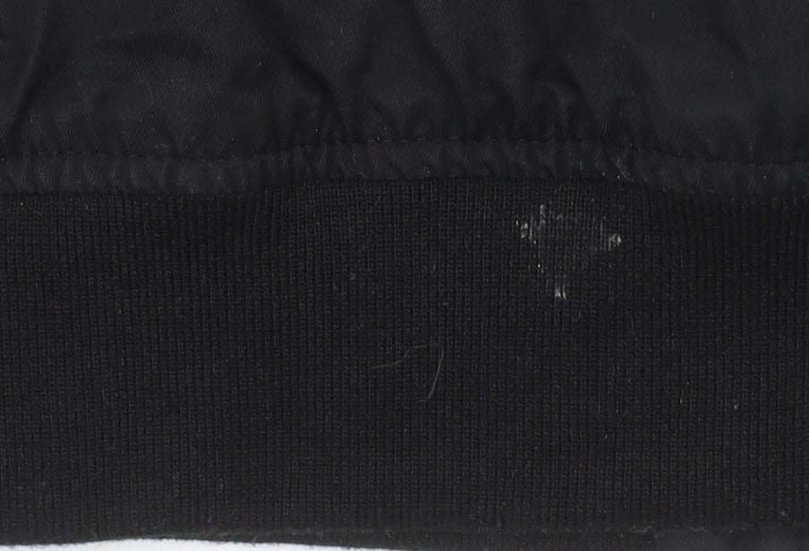 Mens UK Size M NEXT Black Bomber Jacket
