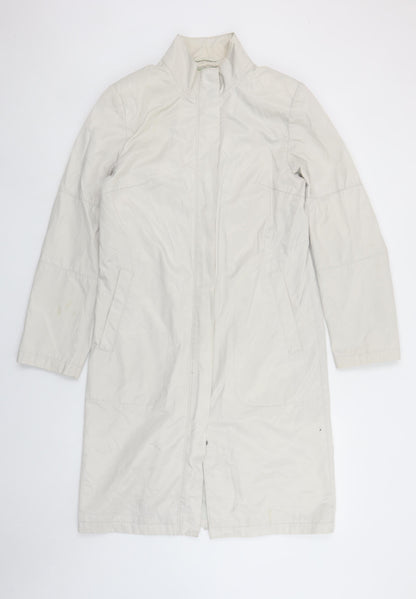 Womens UK Size 12 NuAge Ivory Rain Coat