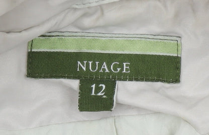 Womens UK Size 12 NuAge Ivory Rain Coat