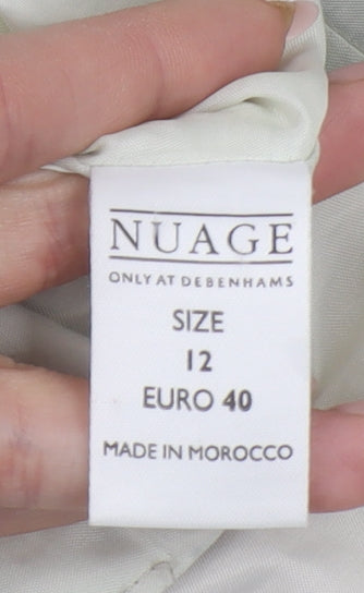 Womens UK Size 12 NuAge Ivory Rain Coat