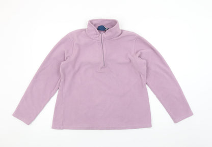 Womens UK Size L Mountain Warehouse Purple Pullover Sweatshirt
