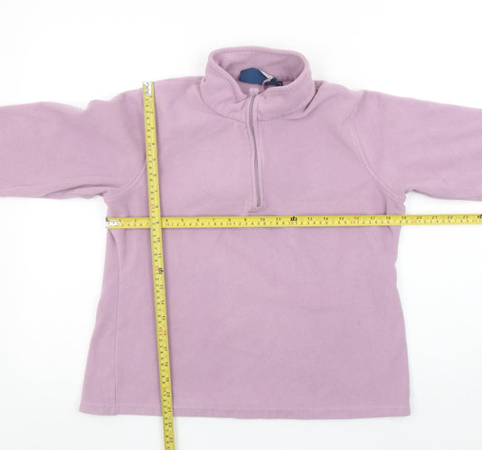 Womens UK Size L Mountain Warehouse Purple Pullover Sweatshirt