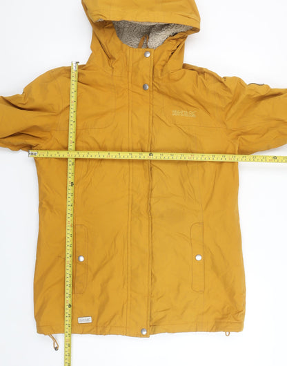 Womens UK Size 12 Regatta Yellow Parka Coat