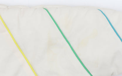 Little Bird Unisex Baby Ivory Rainbow Quilted Snowsuit 6-9 Months Hooded