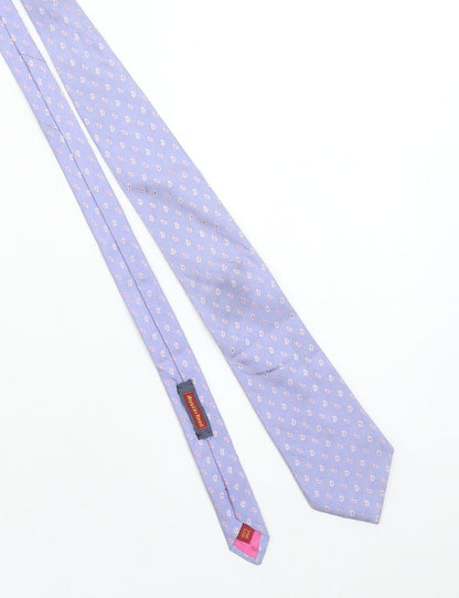 Austin Reed Men's Purple Paisley 100% Silk Designer Tie One Size