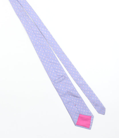 Austin Reed Men's Purple Paisley 100% Silk Designer Tie One Size