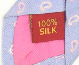 Austin Reed Men's Purple Paisley 100% Silk Designer Tie One Size