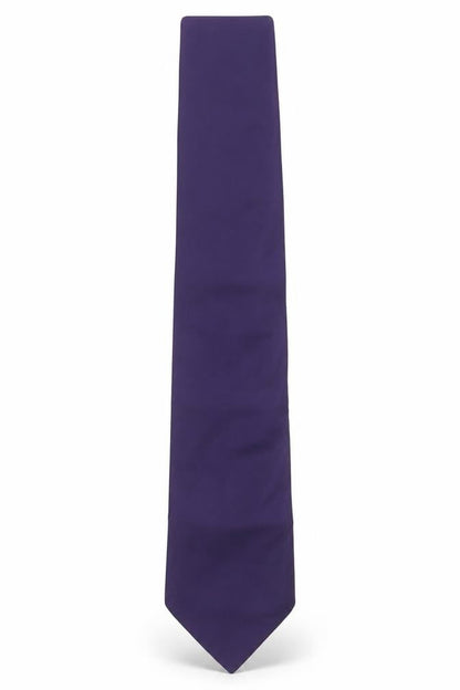 Mens Thomas Pink Purple  100% Silk Pointed Tie