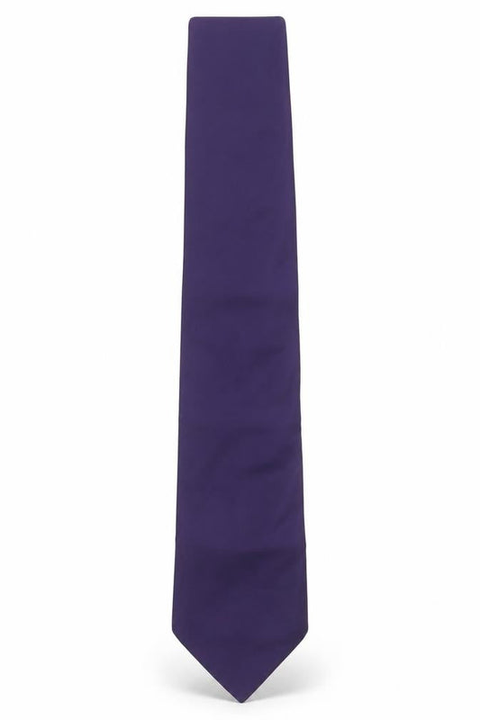Mens Thomas Pink Purple  100% Silk Pointed Tie