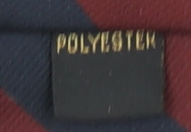 Woods & Gray Men's Red and Blue Striped Slim Woven Polyester Tie