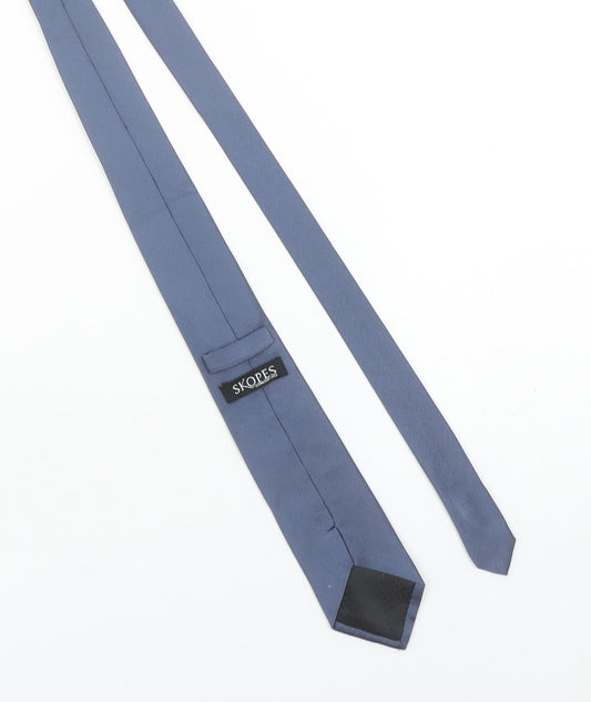 Skopes Men's Blue Slim Silk Tie