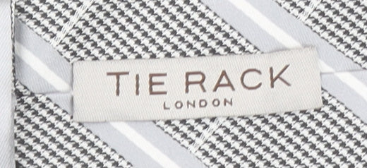 Tie Rack London Men's Grey Houndstooth Slim Tie