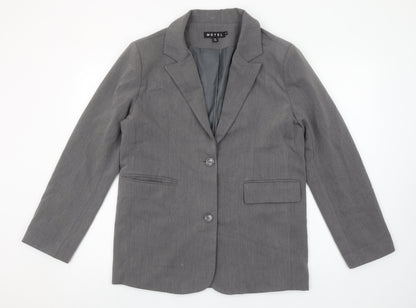 Womens UK Size XS Motel Regular Grey Blazer