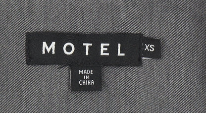 Womens UK Size XS Motel Regular Grey Blazer