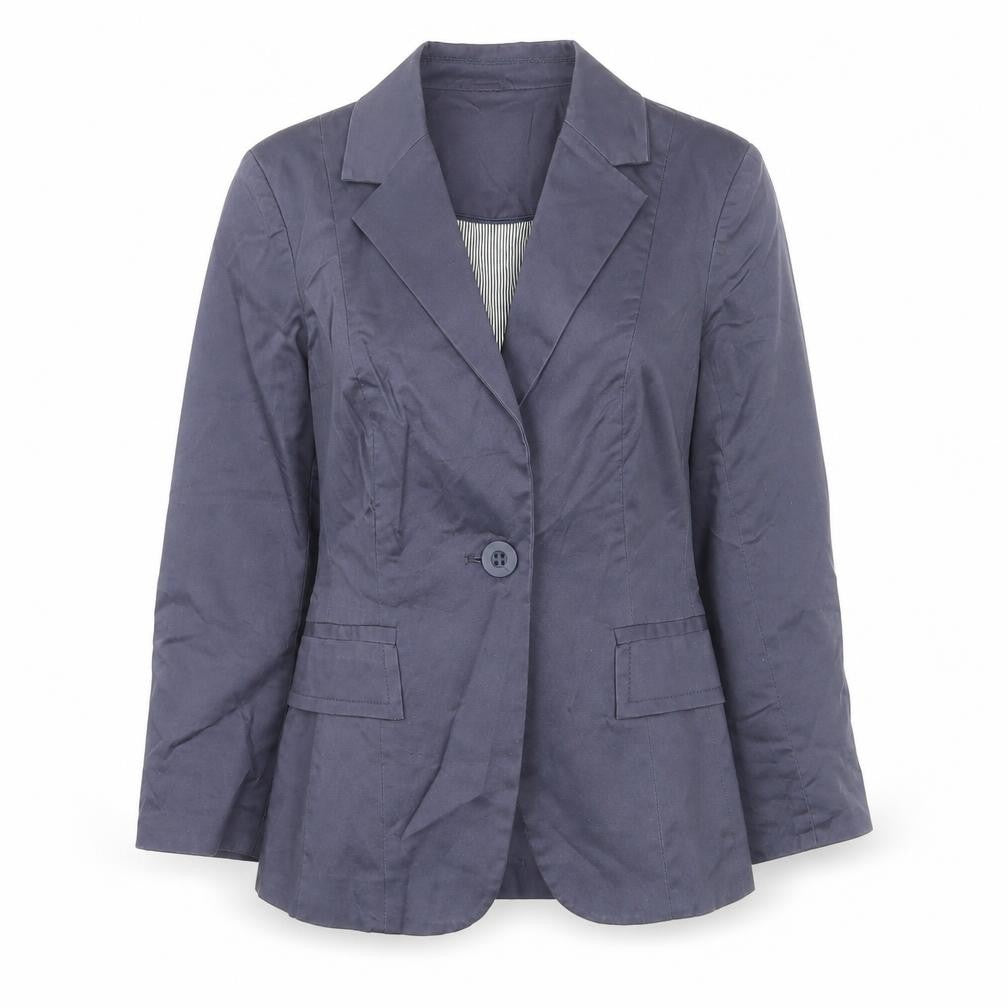 Womens UK Size 8 New Look Blue Blazer