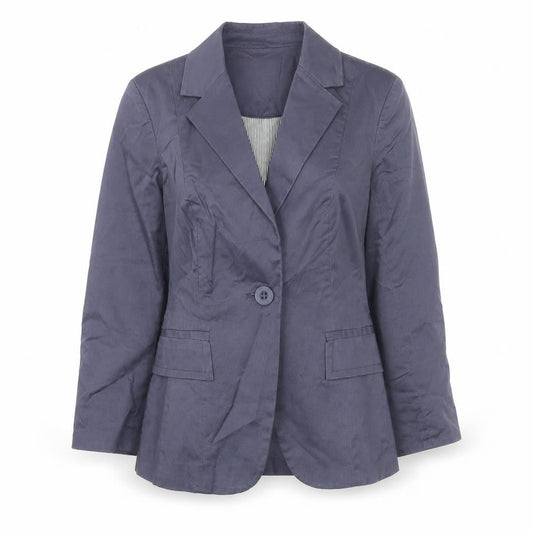 Womens UK Size 8 New Look Blue Blazer