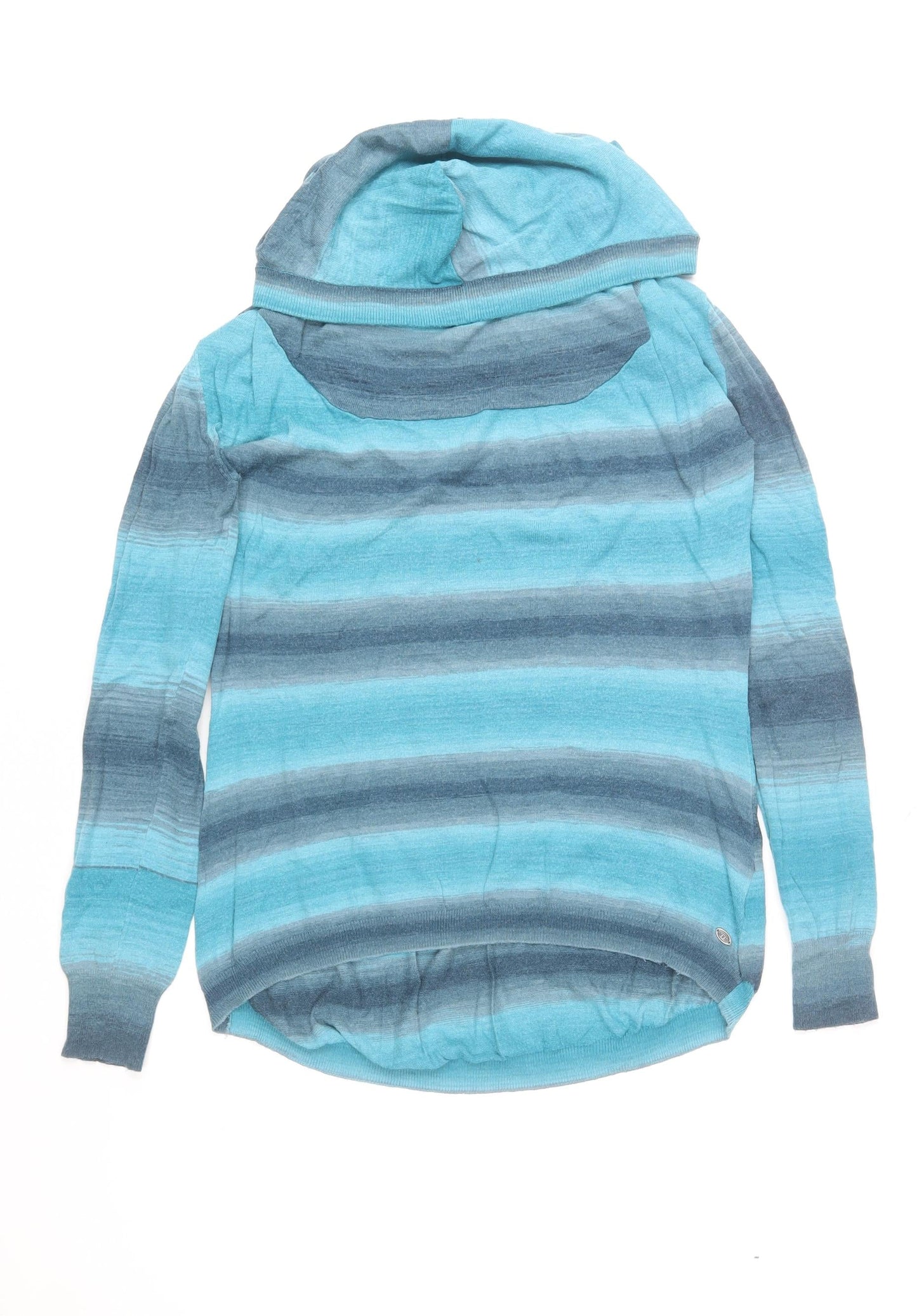 Womens UK Size 10 Animal Blue Pullover Jumper