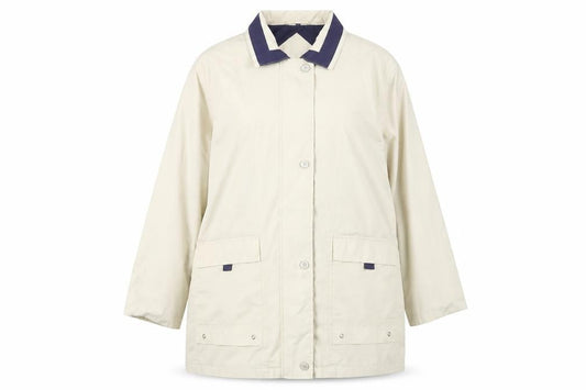 Womens UK Size 16 outer layer Beige Rain Coat