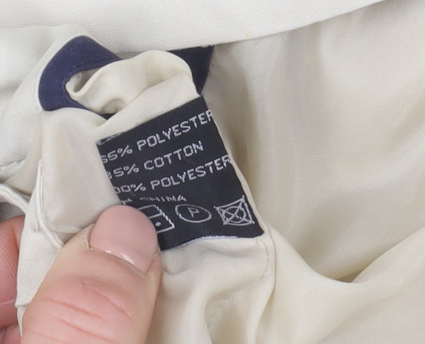 Womens UK Size 16 outer layer Beige Rain Coat