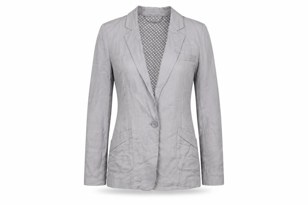 Womens UK Size 12 Jasper Conran Grey Basic Jacket