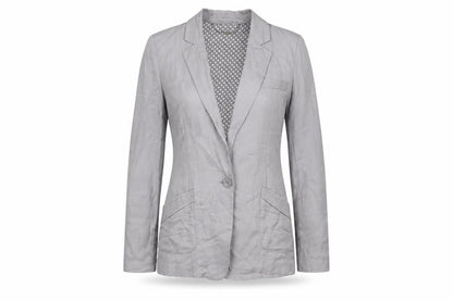 Womens UK Size 12 Jasper Conran Grey Basic Jacket