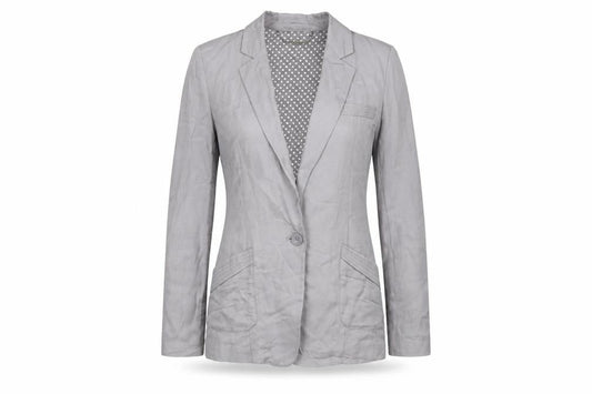 Womens UK Size 12 Jasper Conran Grey Basic Jacket