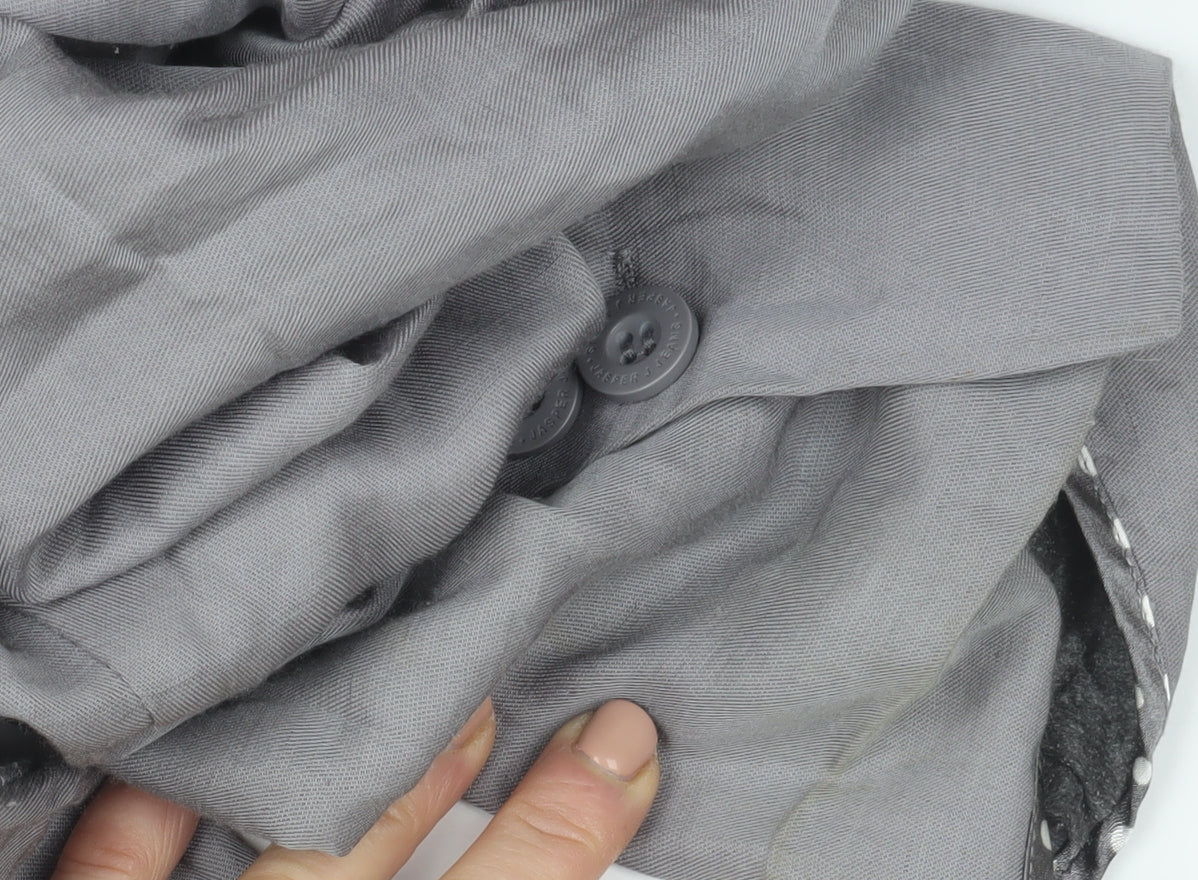 Womens UK Size 12 Jasper Conran Grey Basic Jacket