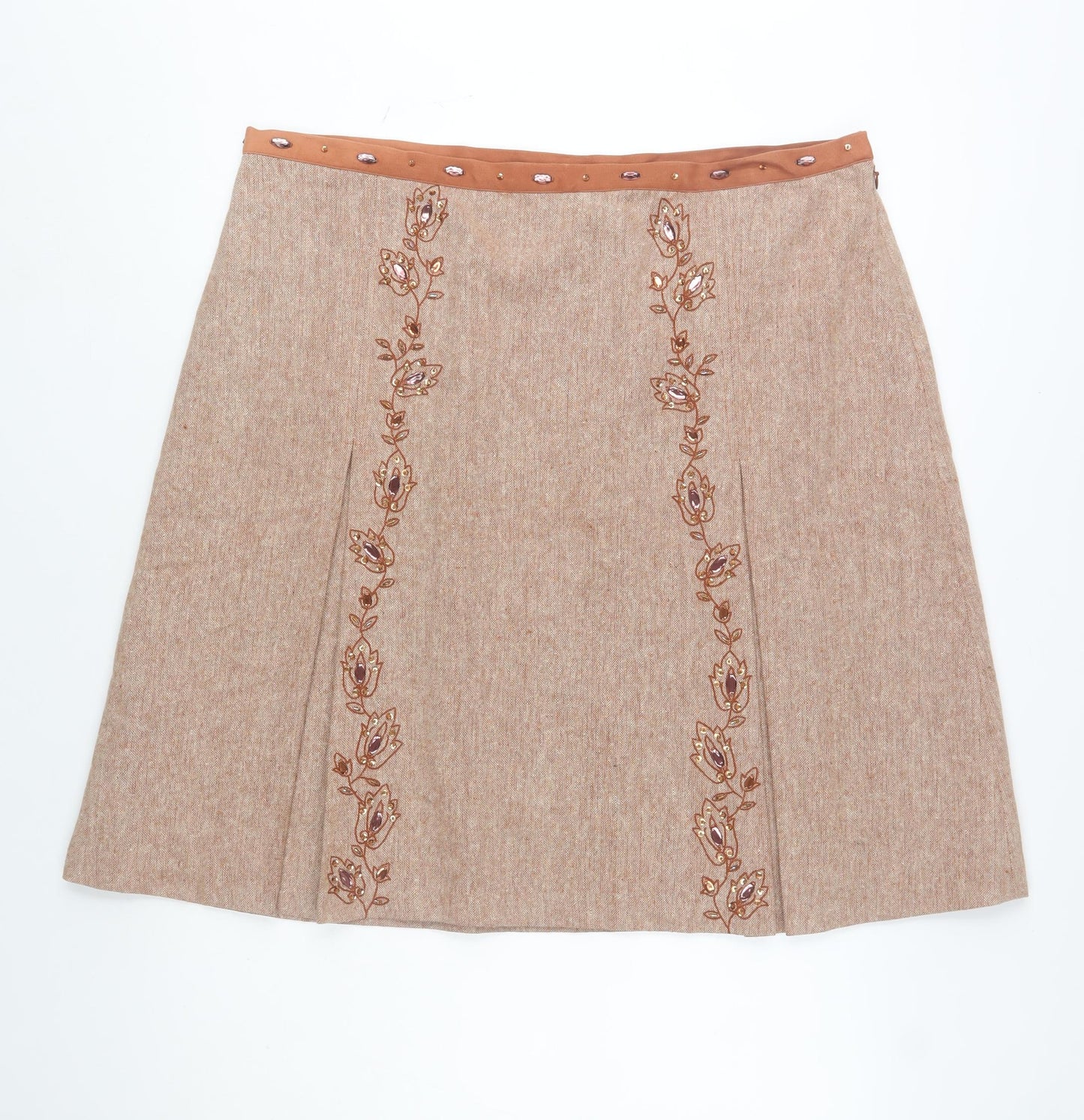 Womens UK Size 20 Florence & Fred A-Line Tweed Skirt
