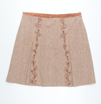 Womens UK Size 20 Florence & Fred A-Line Tweed Skirt