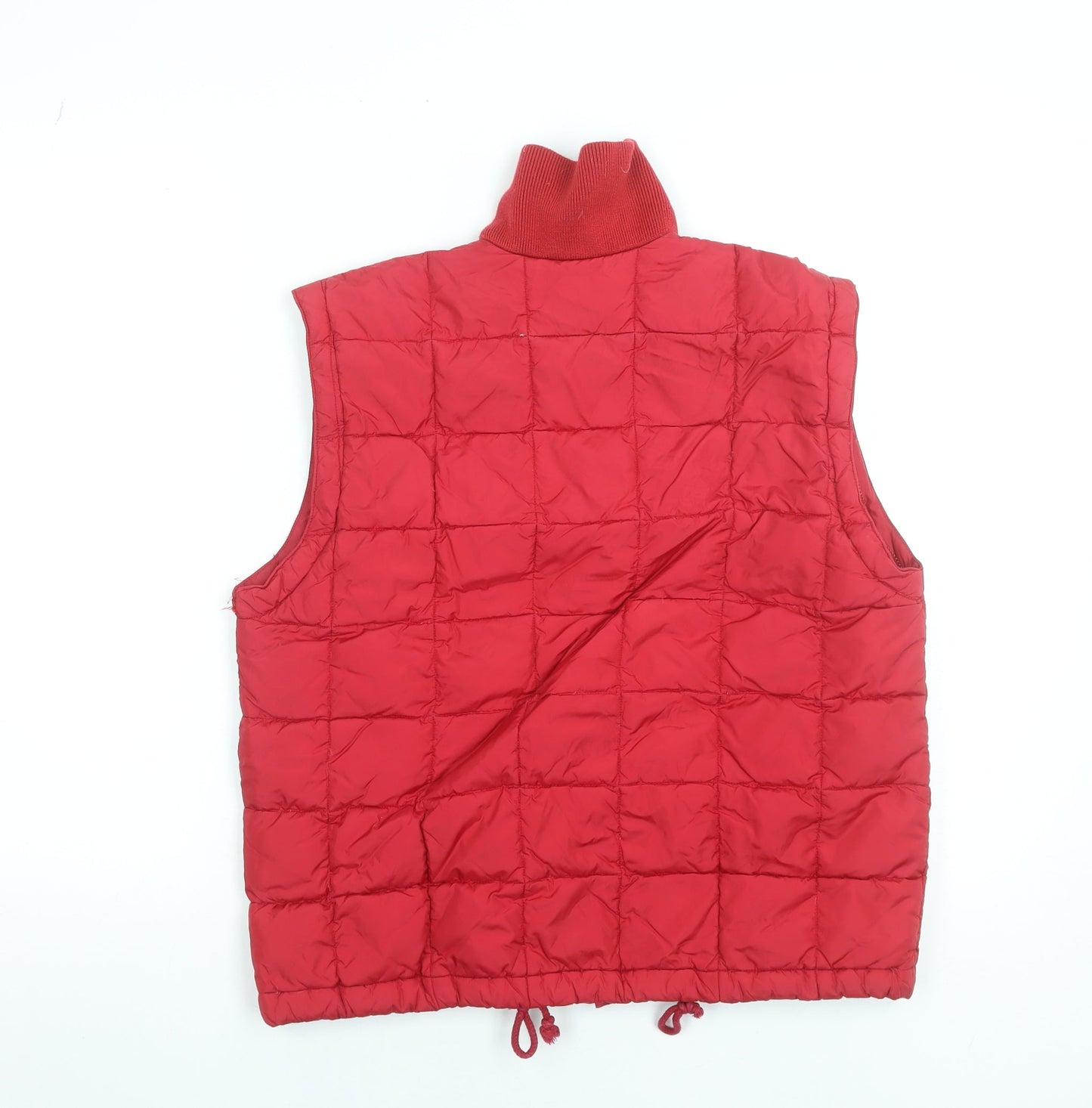 Womens UK Size 8 Pooh Red Quilted Coat