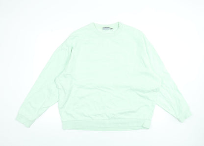 Mens UK Size XL ASOS DESIGN Green Pullover Sweatshirt
