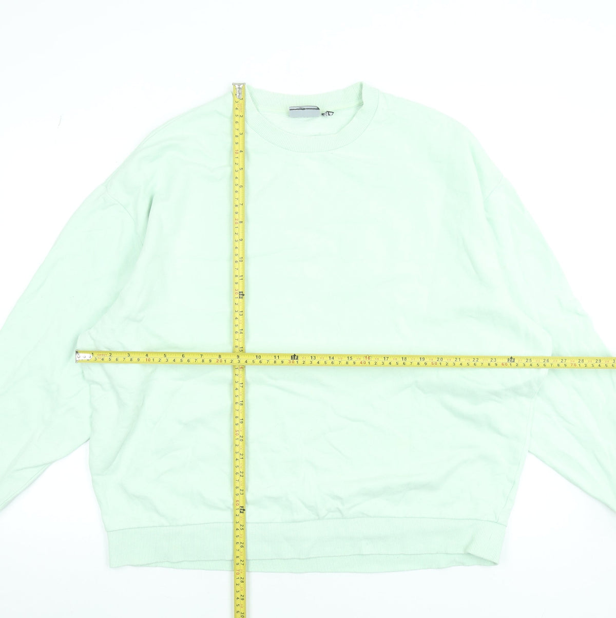 Mens UK Size XL ASOS DESIGN Green Pullover Sweatshirt