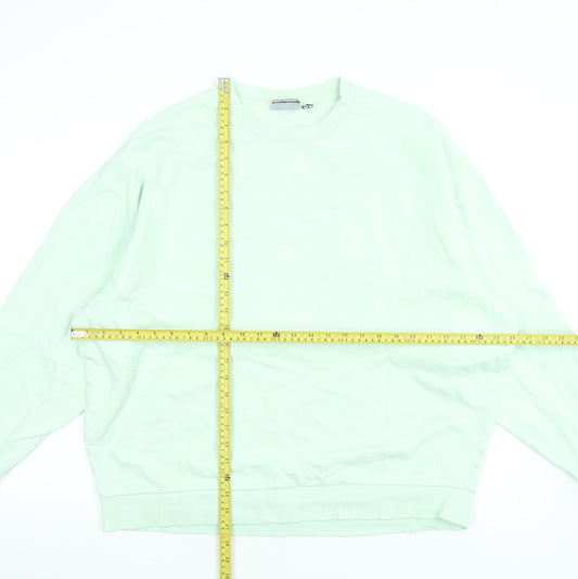 Mens UK Size XL ASOS DESIGN Green Pullover Sweatshirt